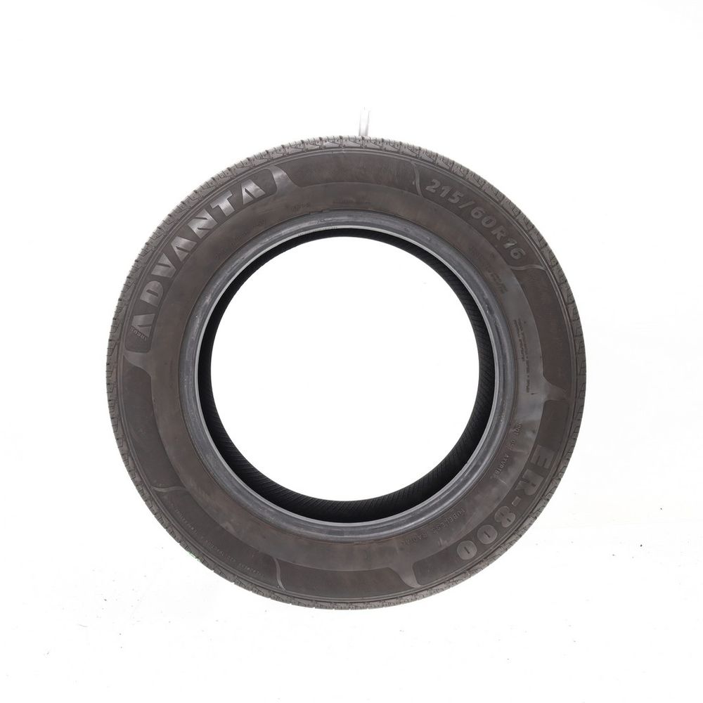 Set of (2) Used 215/60R16 Advanta ER-800 95V - 8/32 - Image 3