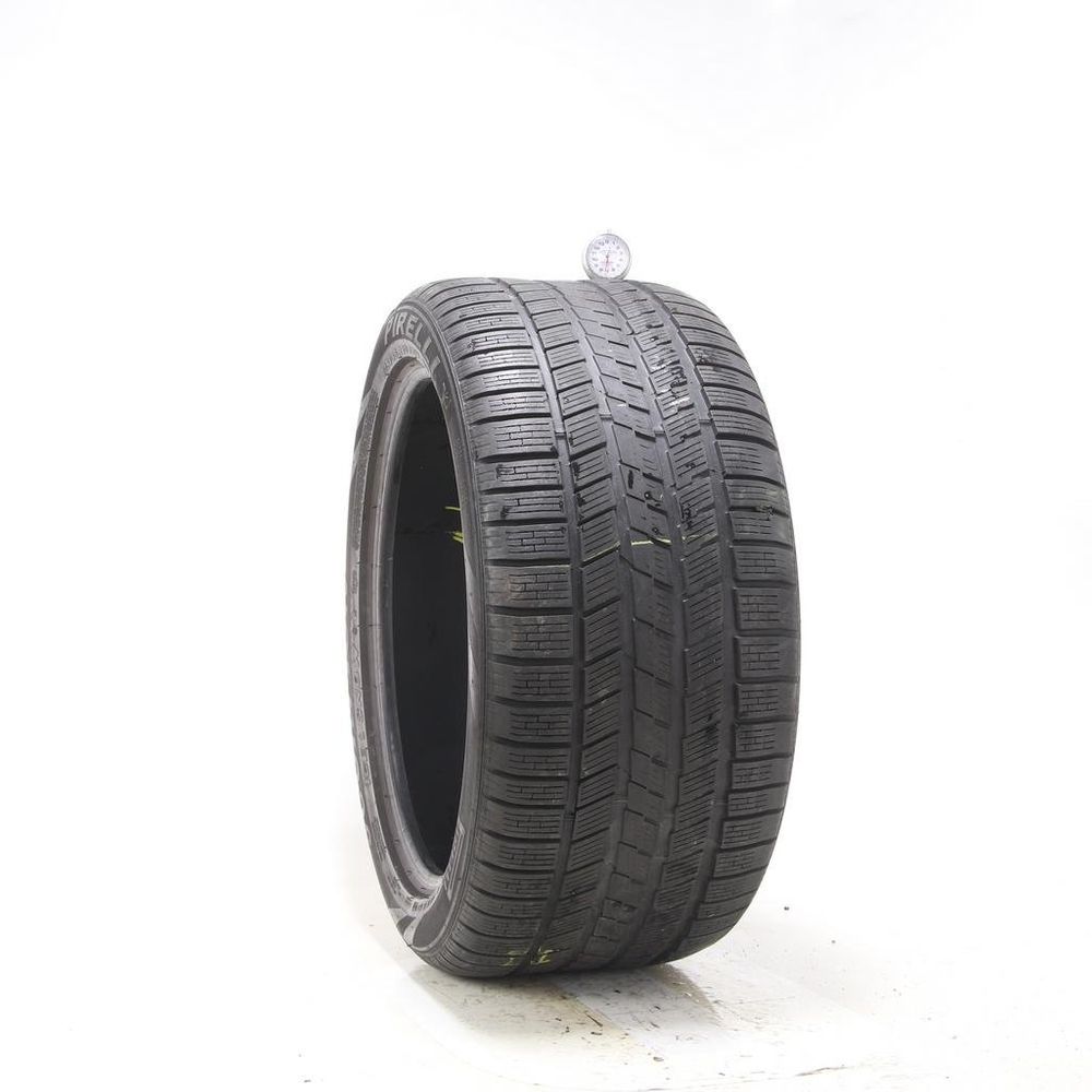 Set of (2) Used 315/35R20 Pirelli Scorpion Ice & Snow Run Flat 110V - 7-7.5/32 - Image 1