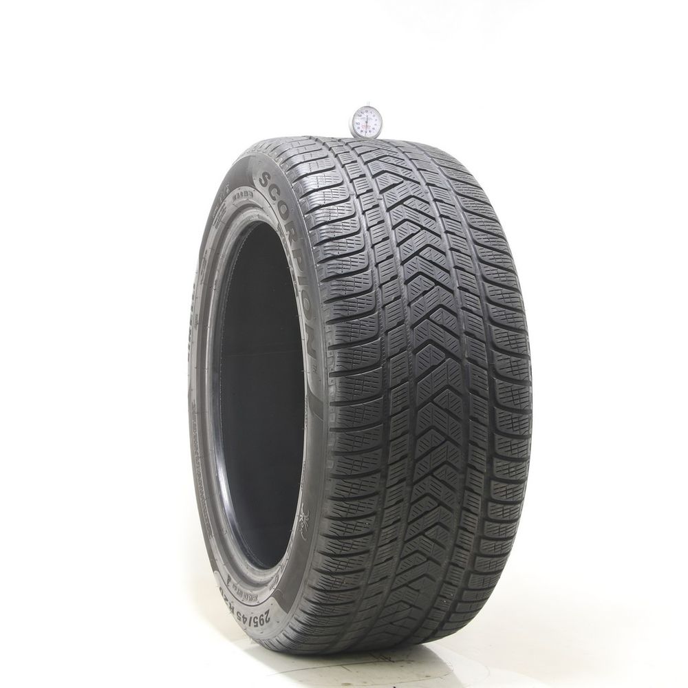 Used 295/45R20 Pirelli Scorpion Winter 114V - 7/32 - Image 1