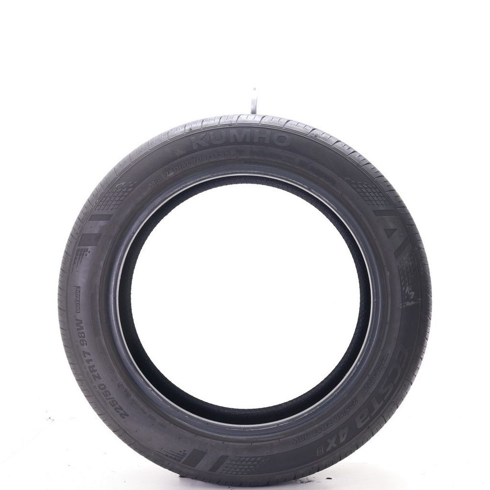 Set of (2) Used 225/50ZR17 Kumho Ecsta 4X II 98W - 7.5-8/32 - Image 3