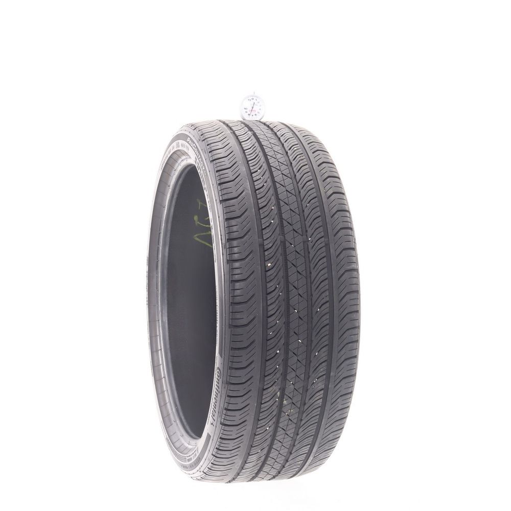Set of (2) Used 245/35R20 Continental ProContact TX 95H - 7.5/32 - Image 1