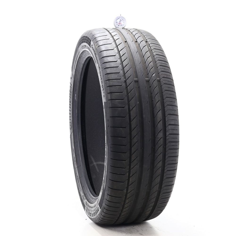 Set of (2) Used 255/45R22 Continental ContiSportContact 5
