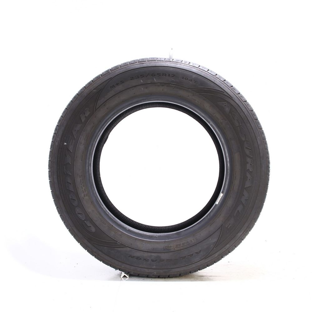 Set of (4) Used 235/65R17 Goodyear Assurance All-Season 104T - 6-7/32 - Image 3