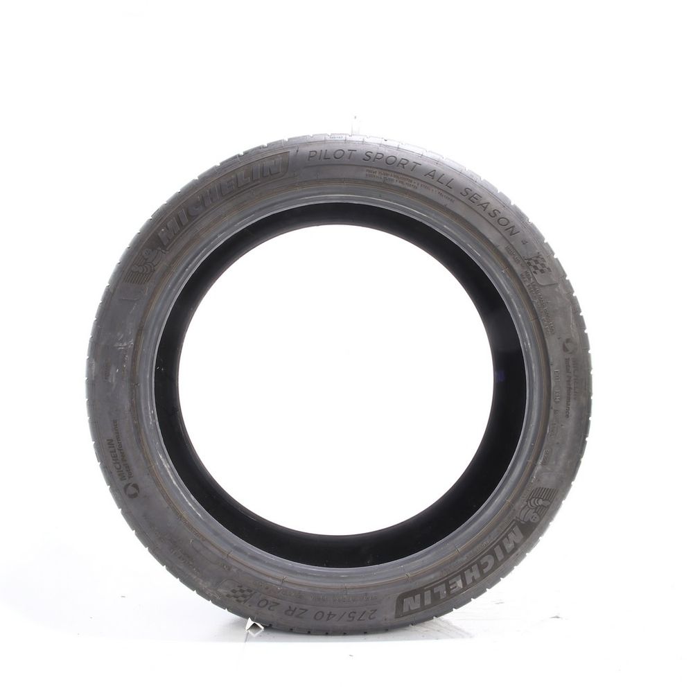 Set of (2) Used 275/40ZR20 Michelin Pilot Sport All Season 4 106Y - 5.5-7/32 - Image 6