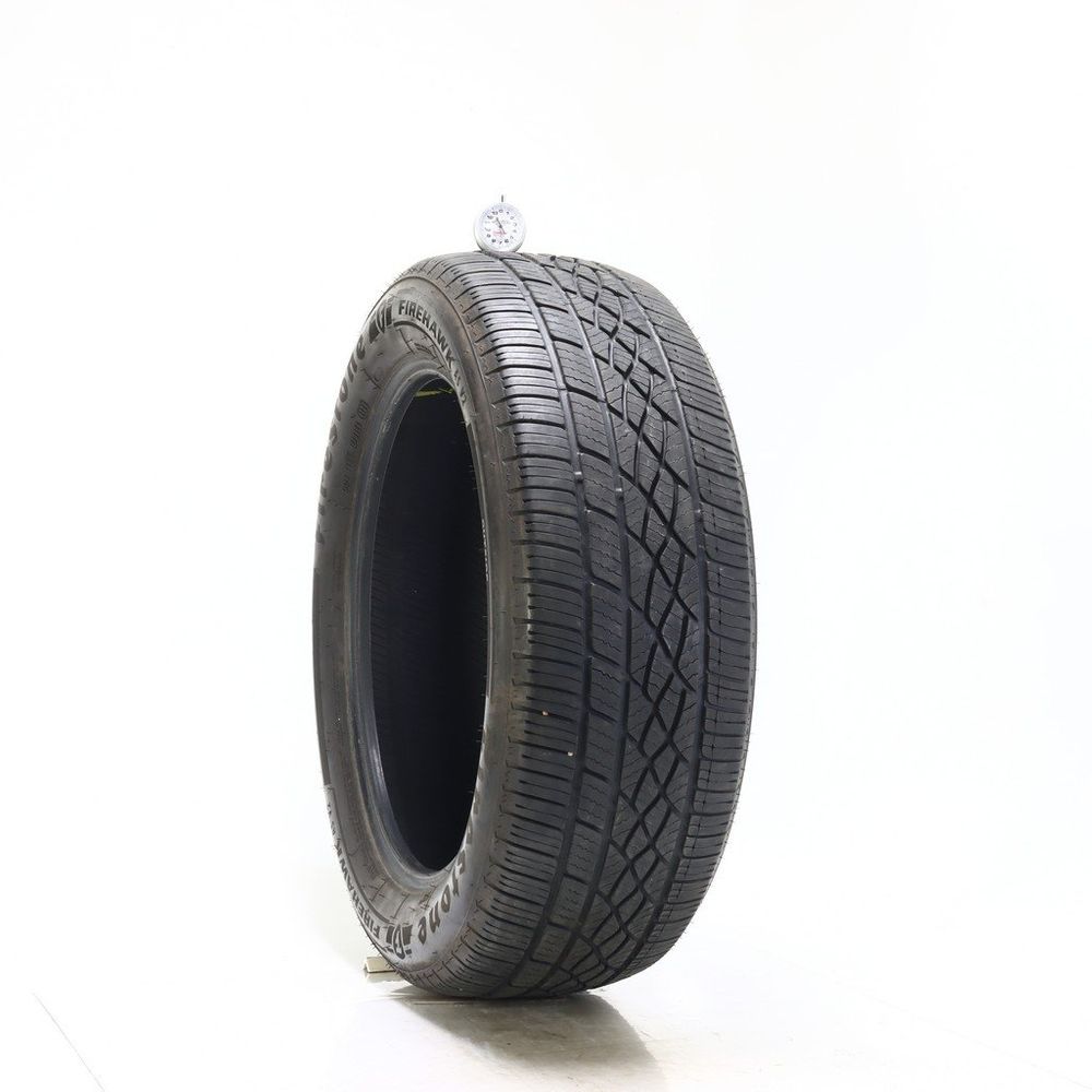 Set of (2) Used 235/55R19 Firestone Firehawk AS V2 105W - 5.5-6.5/32 - Image 1