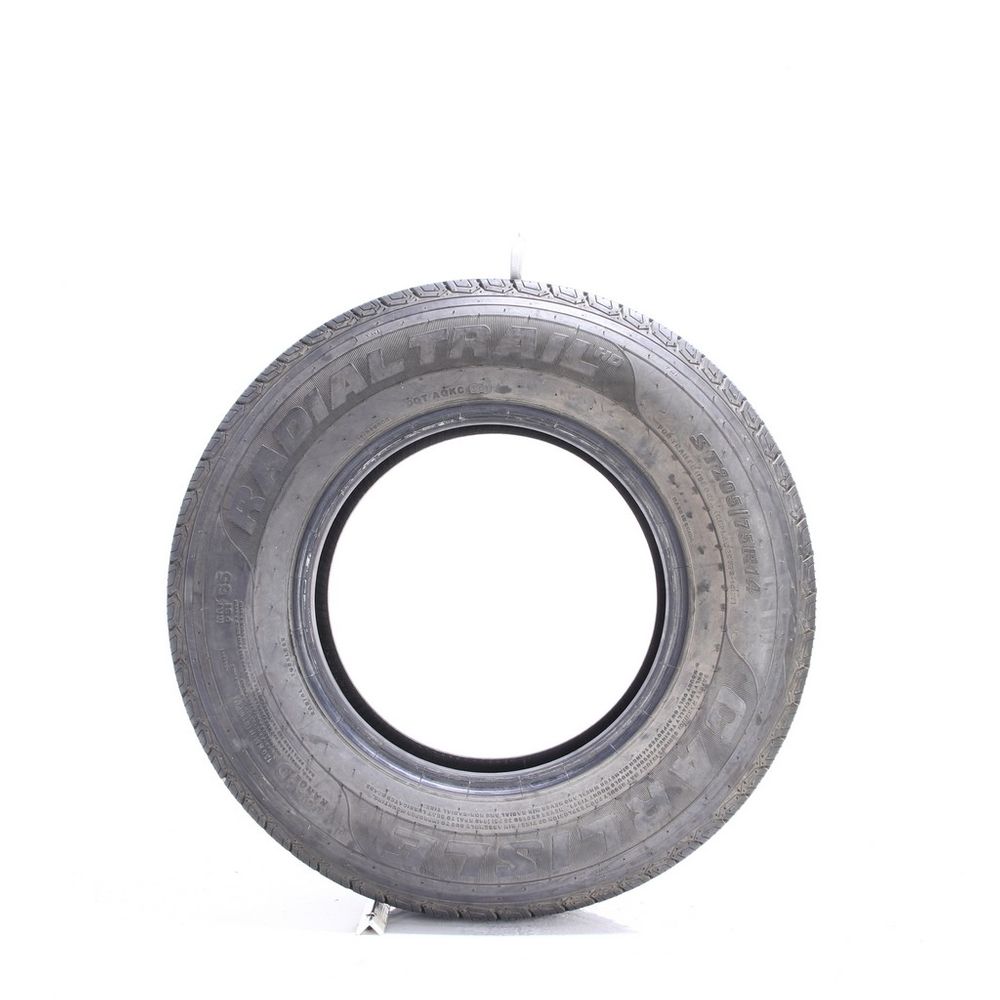 Set of (2) Used ST 205/75R14 Carlisle Radial Trail HD 1N/A C - 8-8.5/32 - Image 3