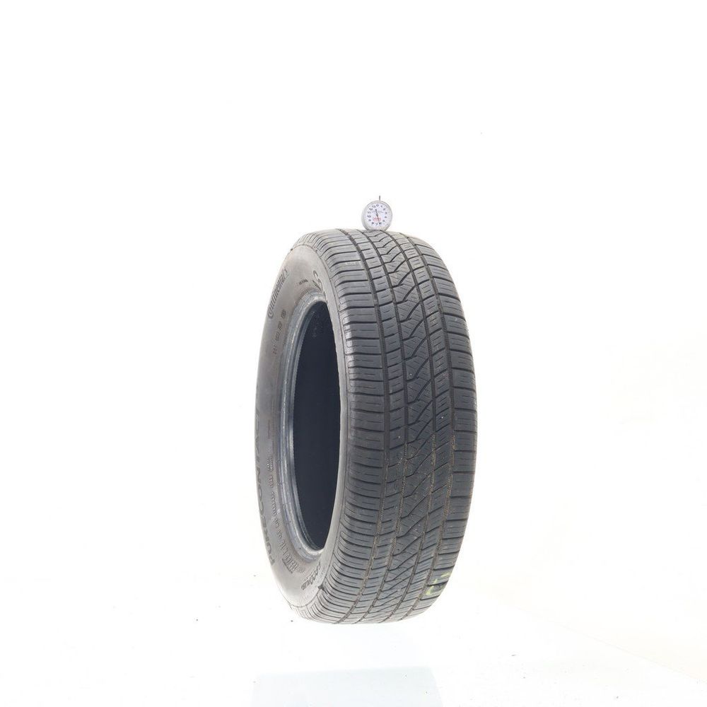 Set of (2) Used 205/60R16 Continental PureContact LS 92V - 6-7/32 - Image 1
