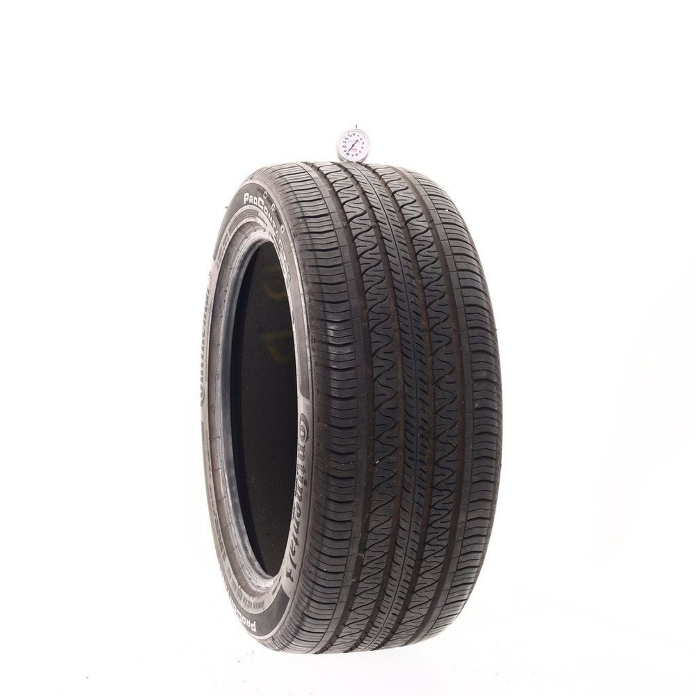 Set of (4) Used 255/45R19 Continental ProContact RX ContiSilent T3 104W - 8/32 - Image 1