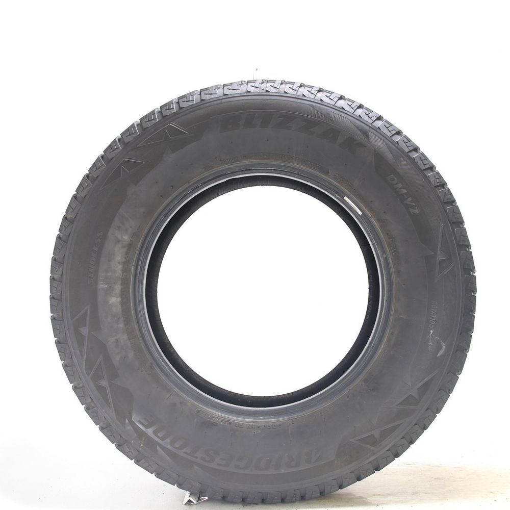 Set of (2) Used 265/70R17 Bridgestone Blizzak DM-V2 115R - 5-6.5/32 - Image 3