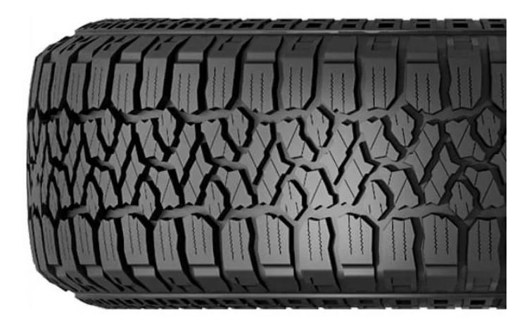 Set of (2) New LT 245/70R17 Kenda Klever A/T2 KR628 119/116S - Image 3