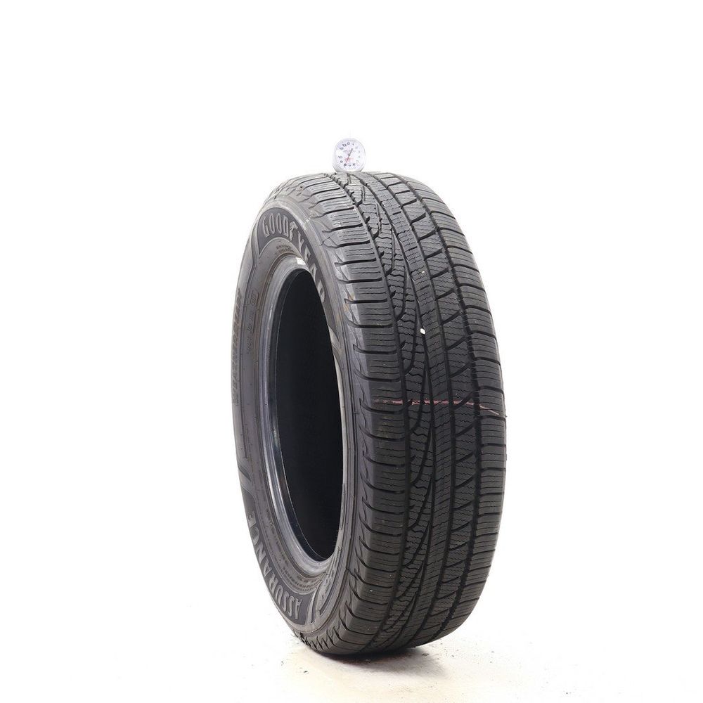Set of (4) Used 205/65R16 Goodyear Assurance WeatherReady 95H - 8-8.5/32 - Image 1