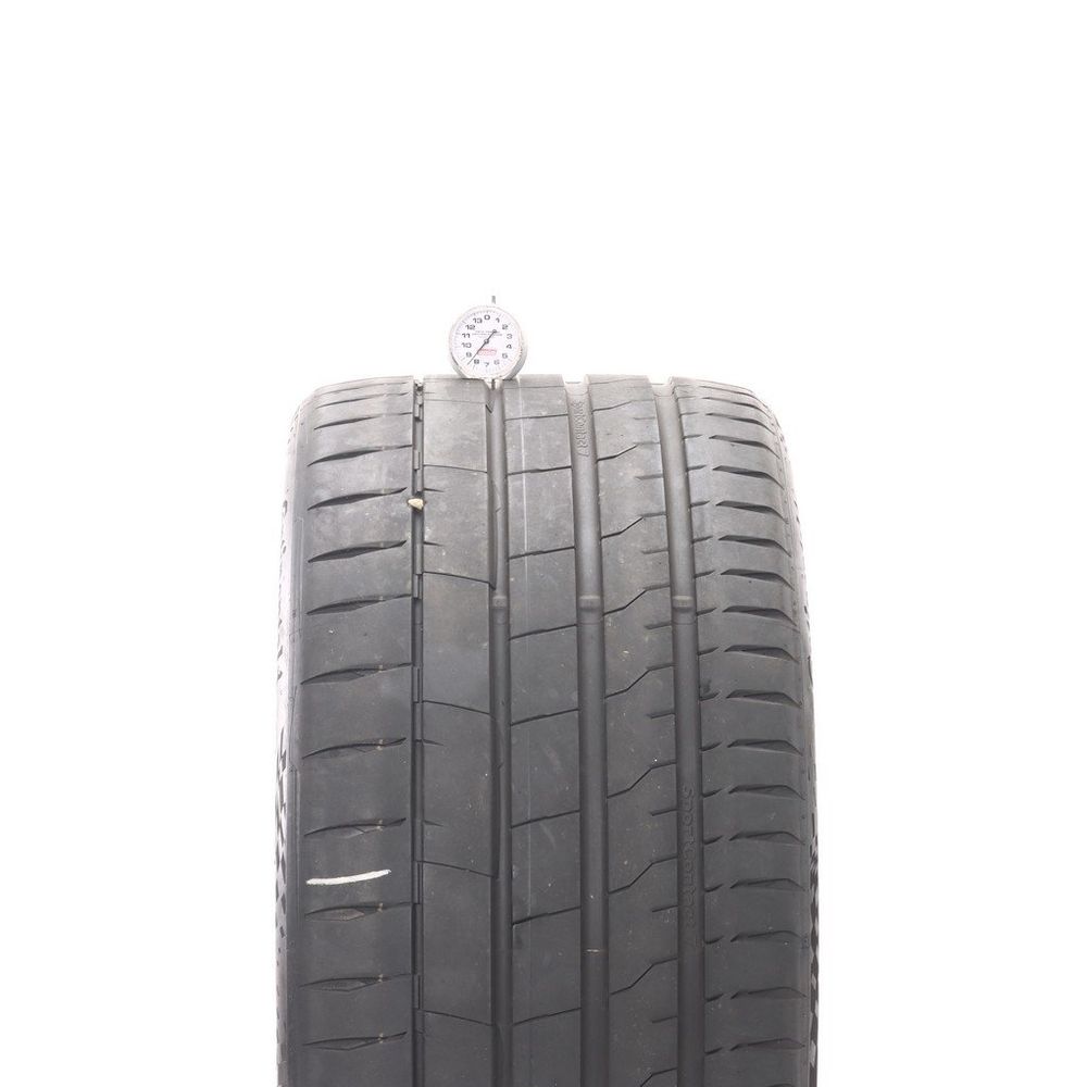 Set of (2) Used 285/30ZR22 Continental SportContact 7 AO ContiSilent 101Y - 8.5/32 - Image 2