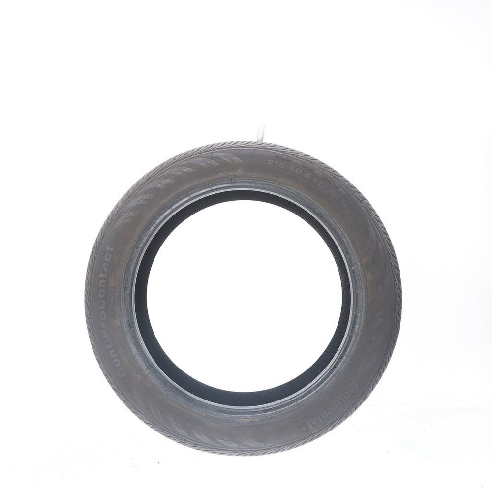 Set of (4) Used 215/50R17 Continental ContiProContact 91H - 7.5-9/32 - Image 6