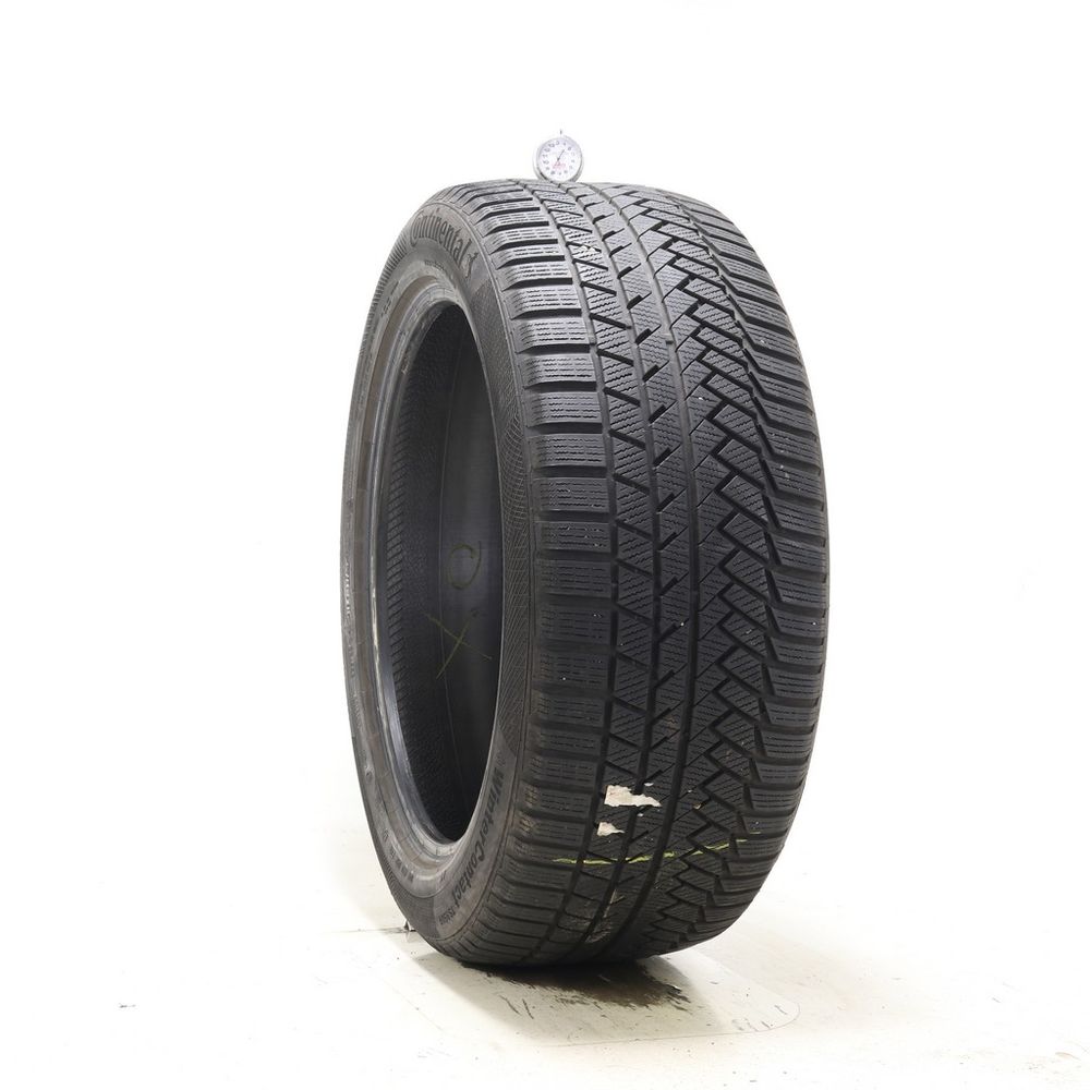 Set of (2) Used 285/45R21 Continental WinterContact TS850P SUV AO 113V - 7.5-8/32 - Image 4