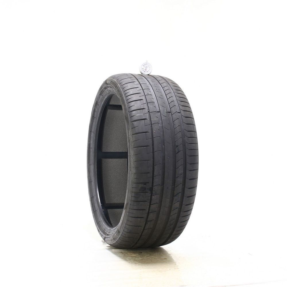 Set of (4) Used 255/35R21 Pirelli P Zero PZ4 MO-S PNCS 98Y - 6.5-7.5/32 - Image 4
