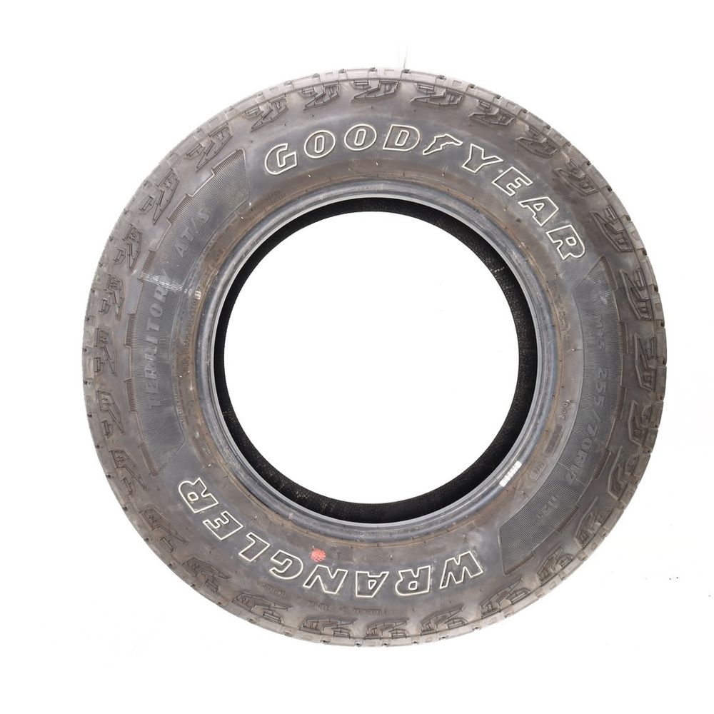 Set of (2) Used 255/70R17 Goodyear Wrangler Territory AT/S 112T - 10.5/32 - Image 3