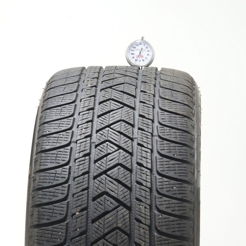 Set of (4) Used 275/45R21 Pirelli Scorpion Winter 110V - 7.5/32 - Image 2