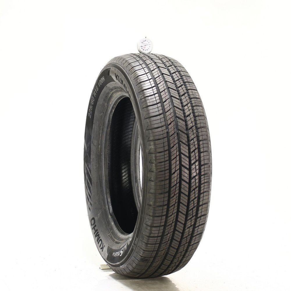 Set of (2) Used 225/60R18 Kumho Solus TA51a 100H - 9-9.5/32 - Image 4