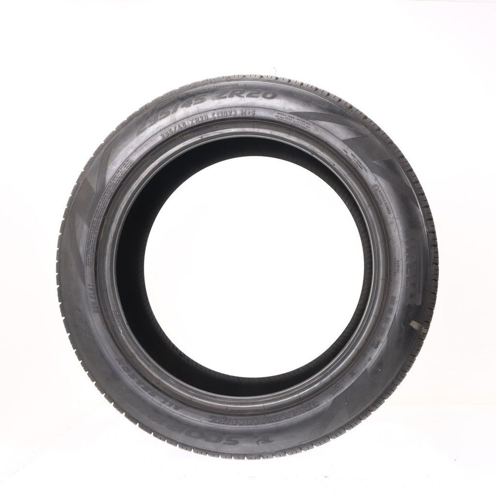 Set of (2) Used 295/45ZR20 Pirelli Scorpion Zero Run Flat 110Y - 8.5-9.5/32 - Image 6