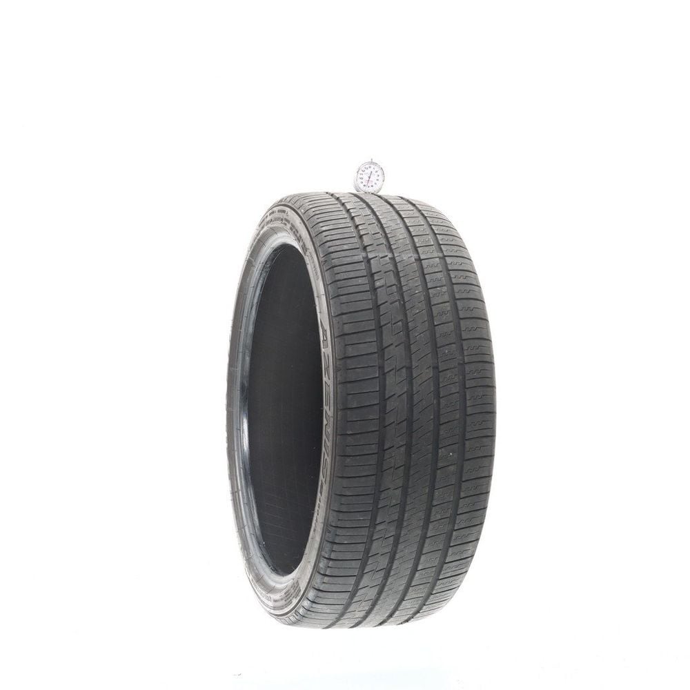 Set of (2) Used 245/35ZR20 Falken Azenis FK460 A/S 95Y - 7.5-9/32 - Image 1