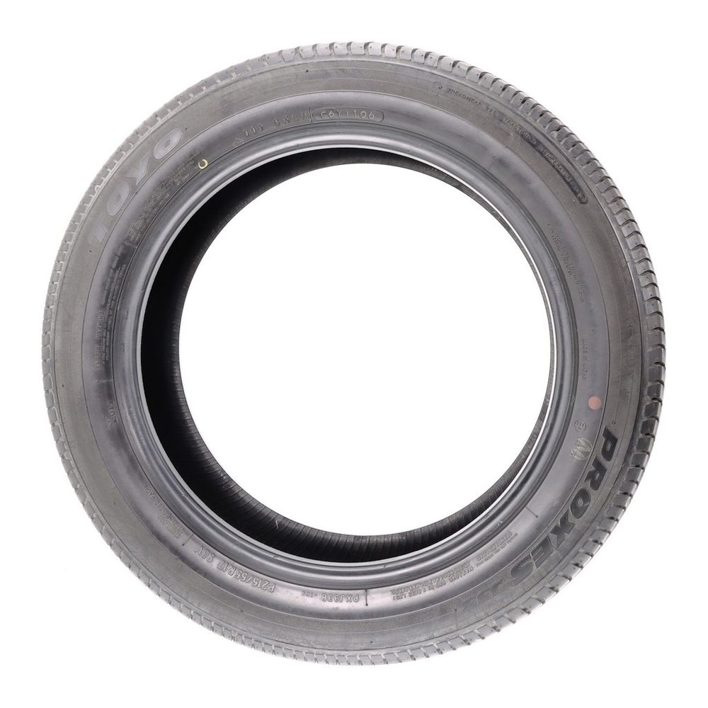 Set of (4) Used 215/55R17 Toyo Proxes PXJ33 93V - 9-9.5/32 - Image 6
