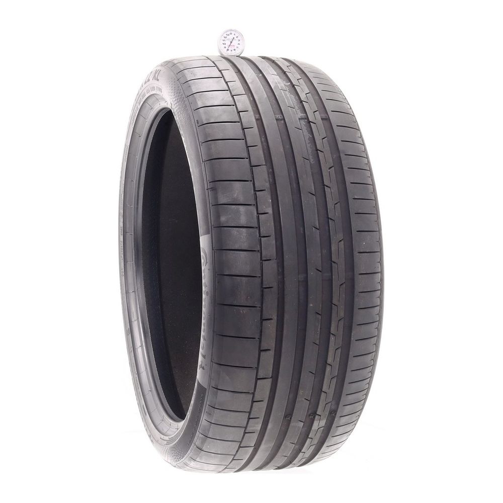 Used 285/35R22 Continental SportContact 6 TO ContiSilent 106Y - 8/32 - Image 1