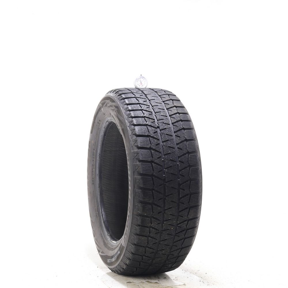 Set of (2) Used 235/55R17 Bridgestone Blizzak WS80 99H - 6-6.5/32 - Image 1