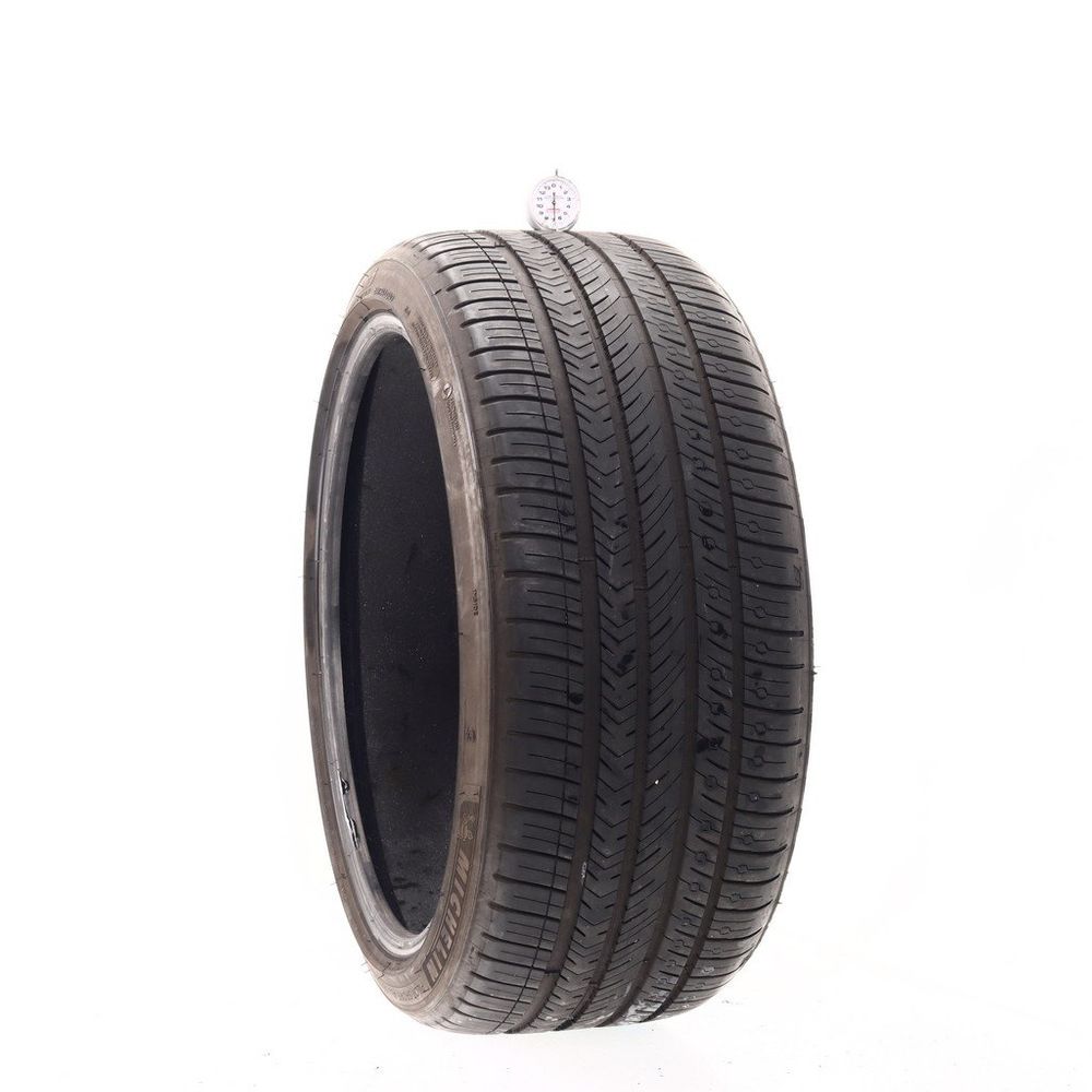 Set of (2) Used 275/35ZR21 Michelin Pilot Sport All Season 4 TO Acoustic 103W - 7-8/32 - Image 1