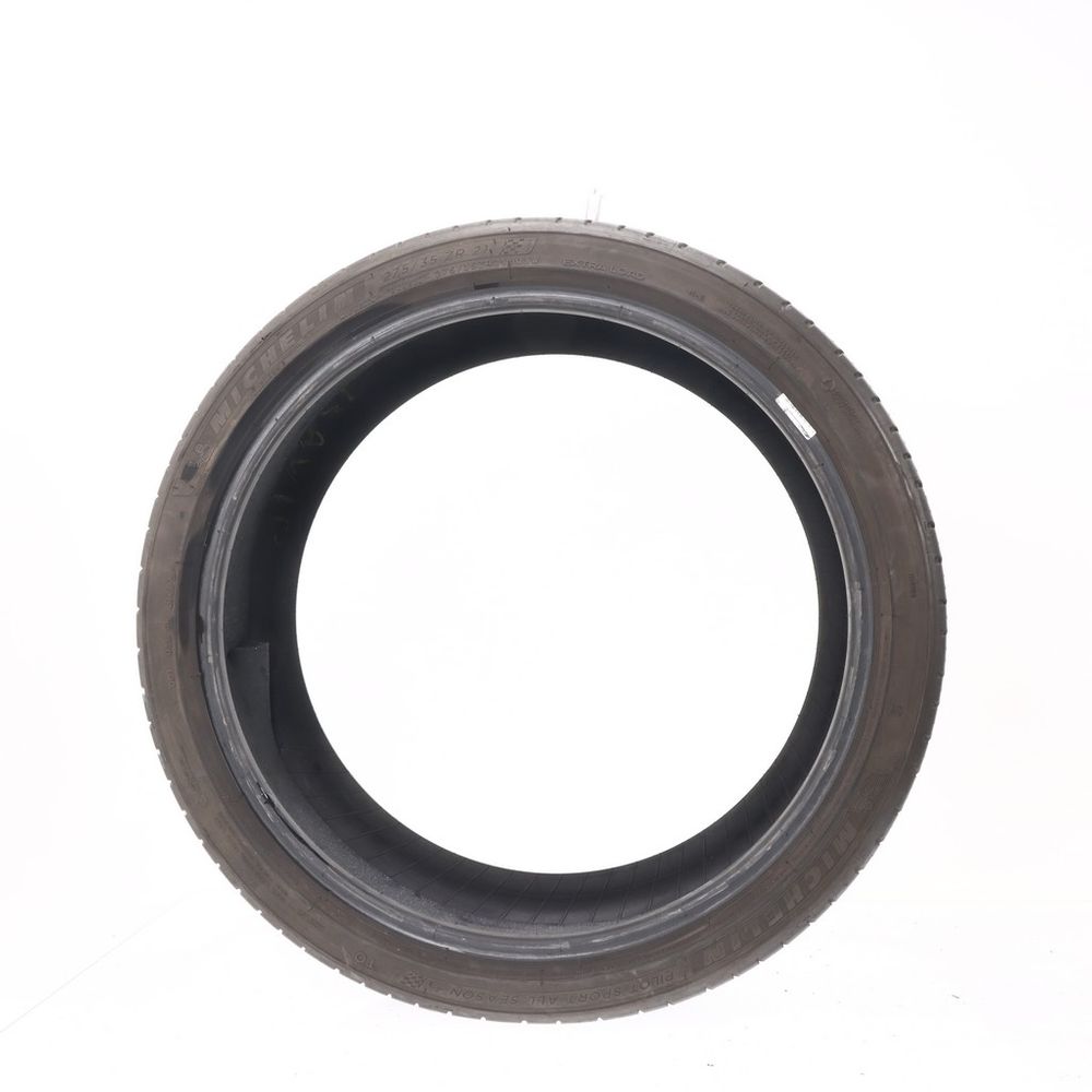 Set of (2) Used 275/35ZR21 Michelin Pilot Sport All Season 4 TO Acoustic 103W - 7-8/32 - Image 3