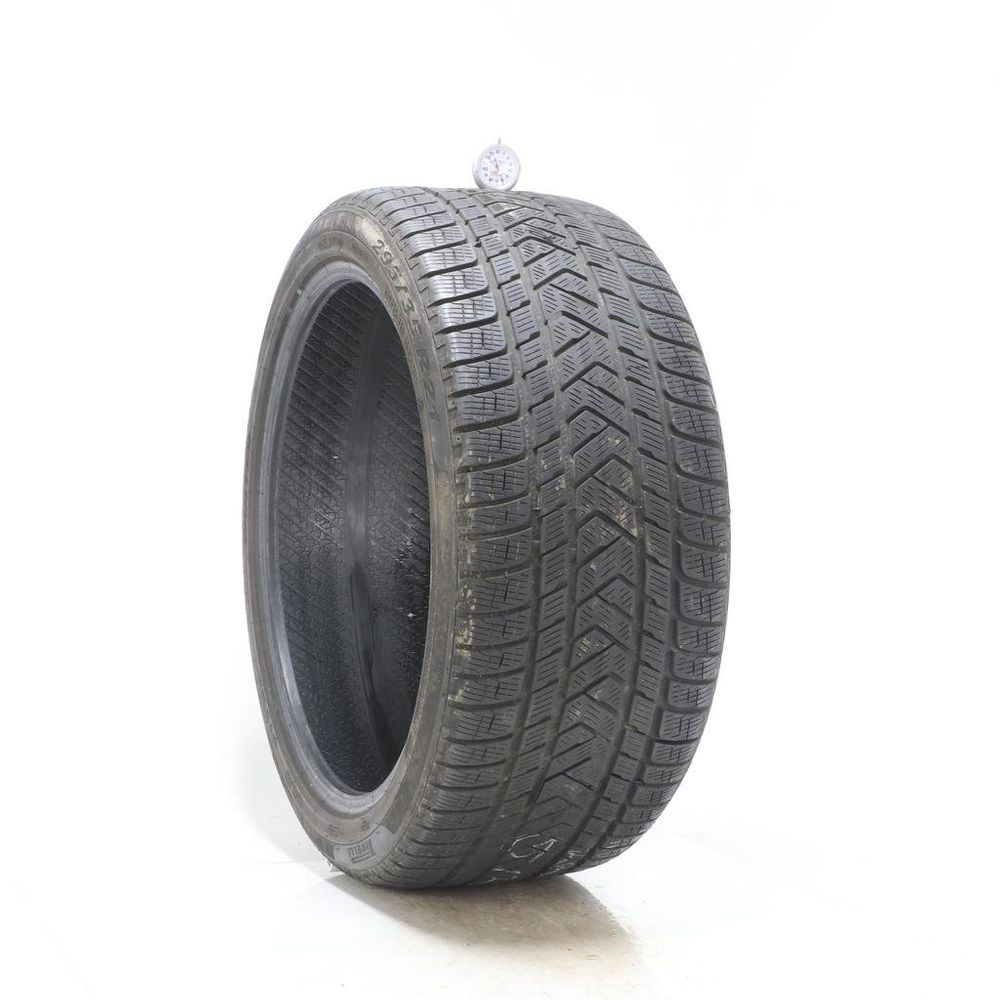 Used 295/35R21 Pirelli Scorpion Winter MO1 107V - 6/32 - Image 1
