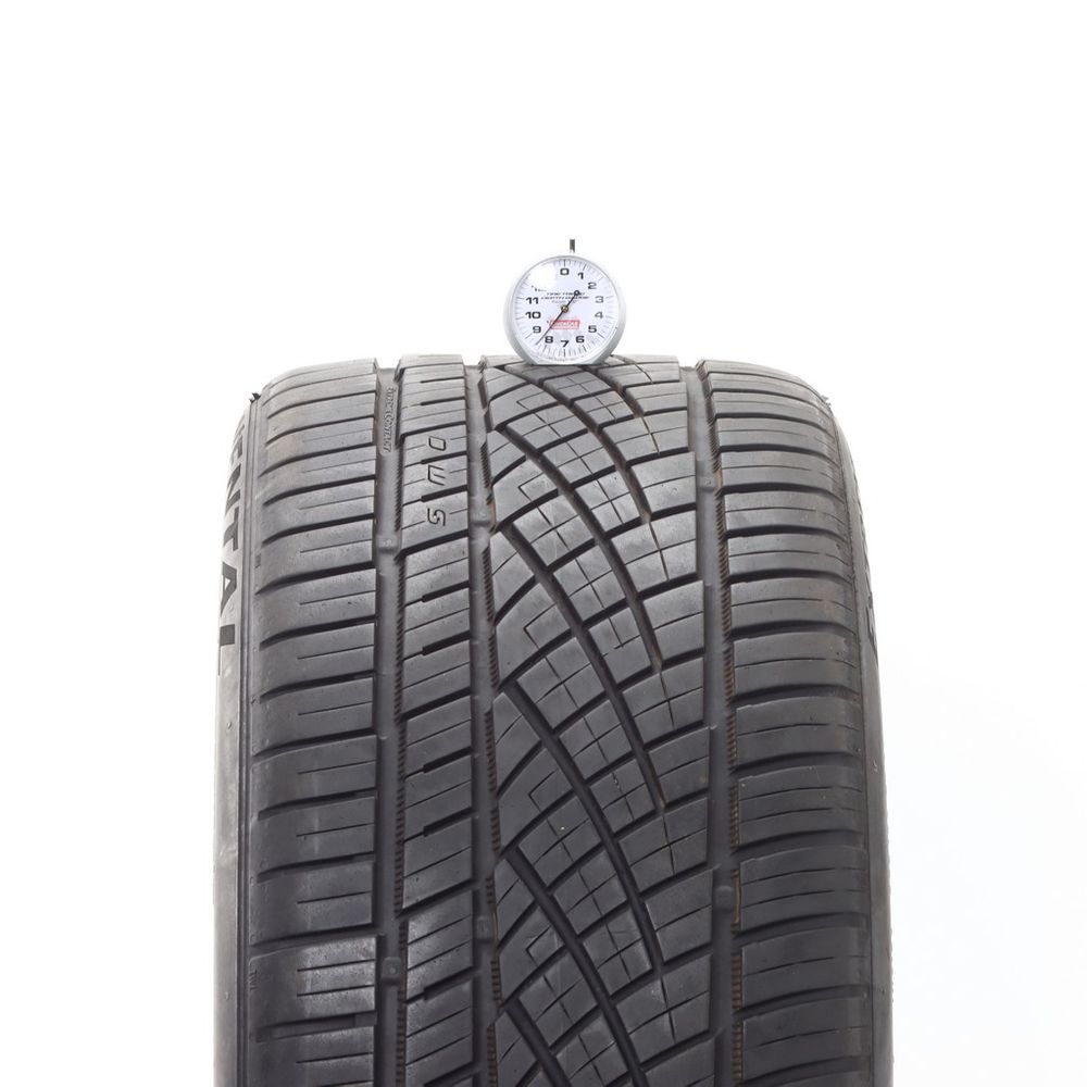 Set of (2) Used 255/35ZR18 Continental ExtremeContact DWS06 Plus 94Y - 8.5-10/32 - Image 2