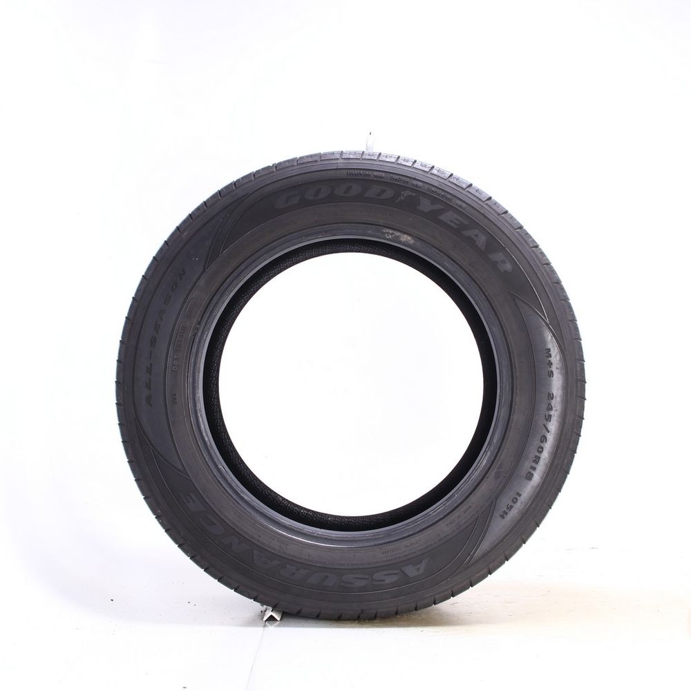 Set of (2) Used 245/60R18 Goodyear Assurance All-Season 105H - 5-5.5/32 - Image 6