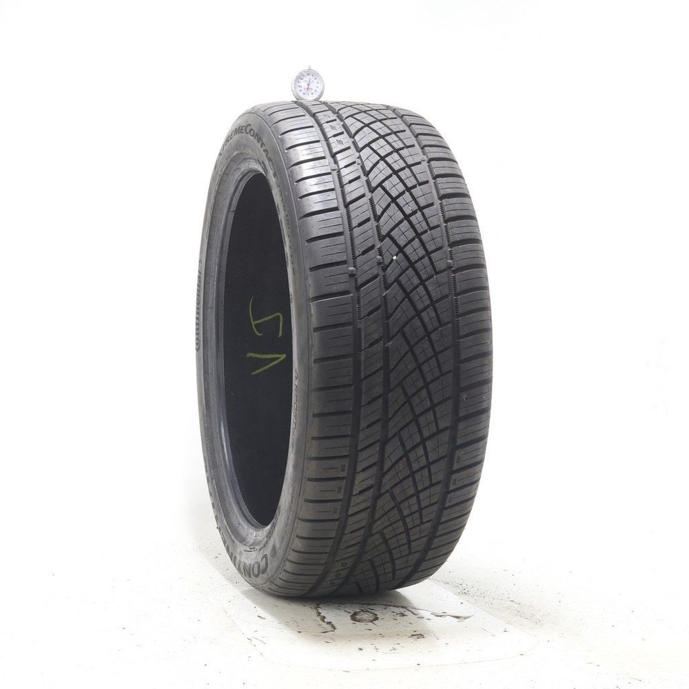 Set of (4) Used 275/40ZR22 Continental ExtremeContact DWS06 Plus 108W - 7.5-9/32 - Image 1