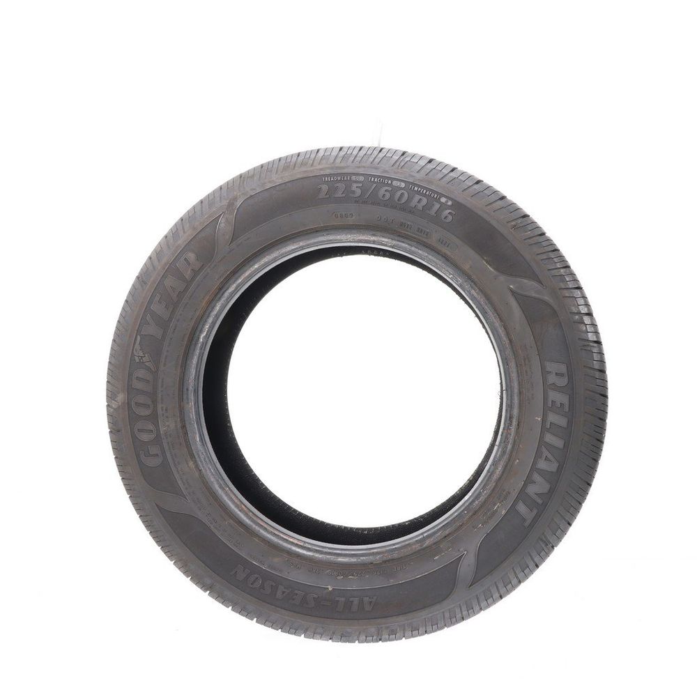Set of (2) Used 225/60R16 Goodyear Reliant All-season 98H - 8-8.5/32 - Image 6