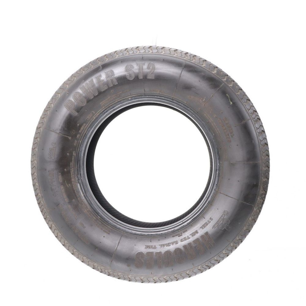 Set of (2) Used ST 225/75R15 Hercules Power ST2 117/112L E - 7.5-9/32 - Image 6