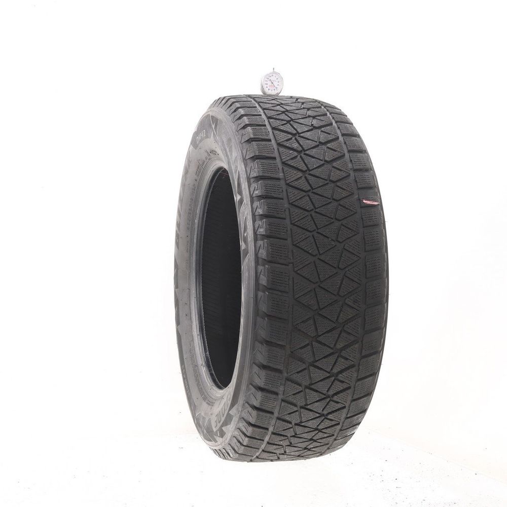Set of (2) Used 265/60R18 Bridgestone Blizzak DM-V2 110R - 5-6/32 - Image 1