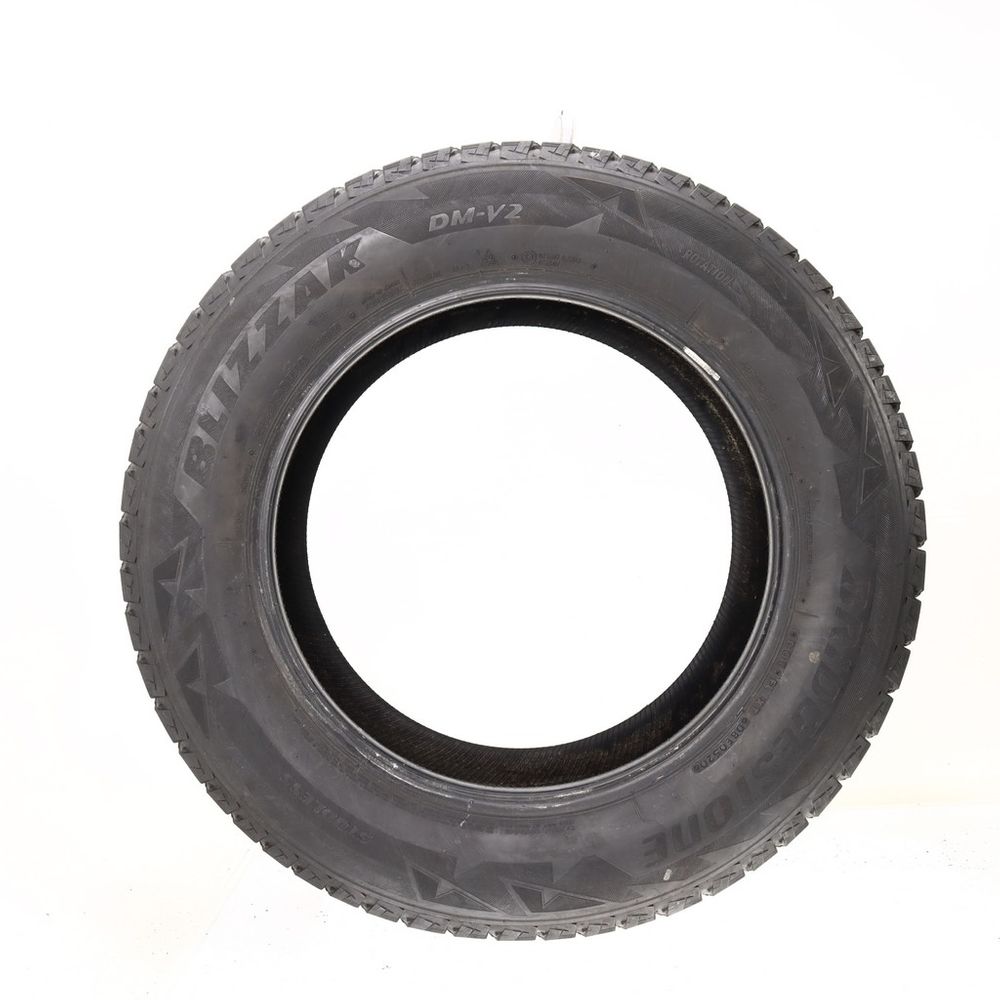 Set of (2) Used 265/60R18 Bridgestone Blizzak DM-V2 110R - 5-6/32 - Image 3
