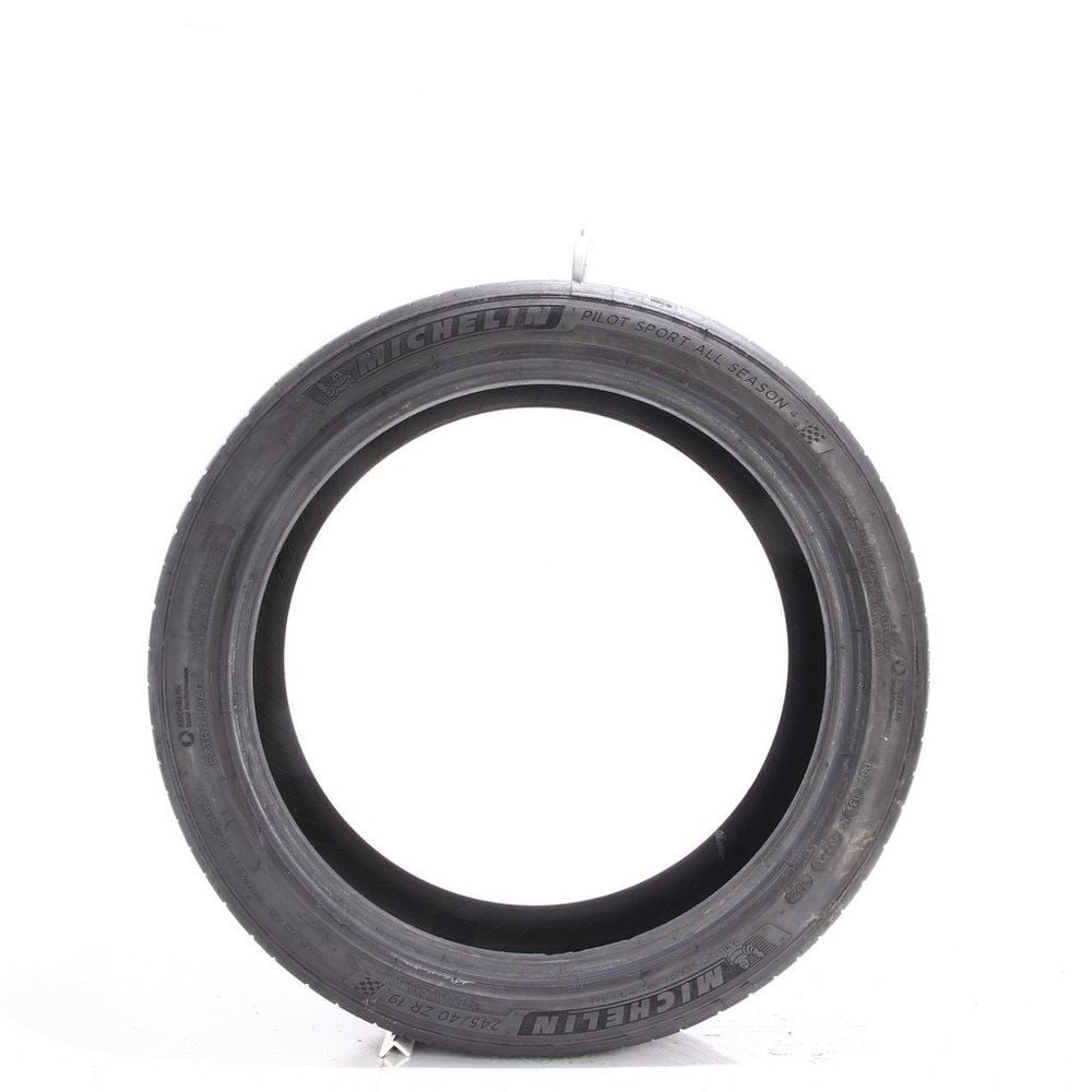 Set of (2) Used 245/40ZR19 Michelin Pilot Sport All Season 4 98Y - 5-5.5/32 - Image 3