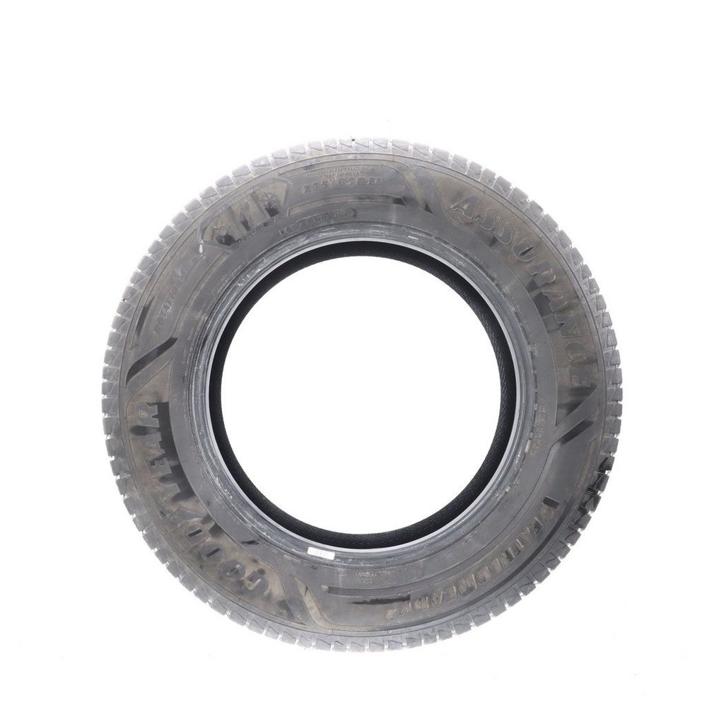 Set of (2) Used 255/65R18 Goodyear Assurance WeatherReady 2 111V - 6.5-8/32 - Image 6