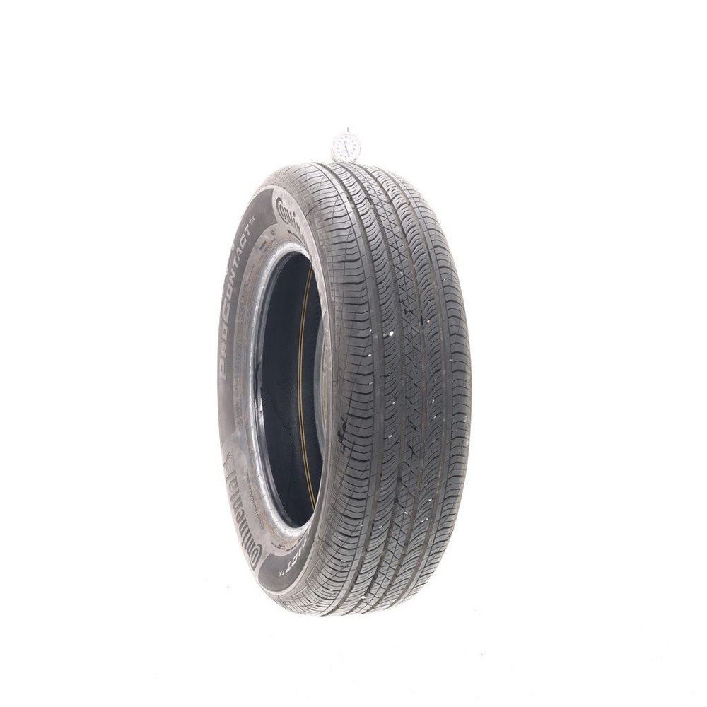 Set of (4) Used 215/65R17 Continental ProContact TX 99H - 6-6.5/32 - Image 1