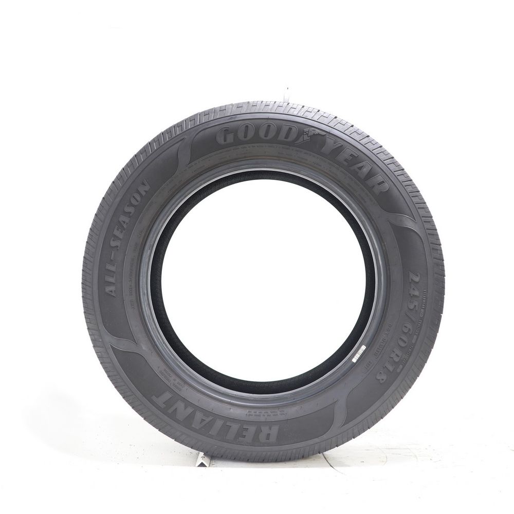 Set of (4) Used 245/60R18 Goodyear Reliant All-season 105V - 7-8/32 - Image 3