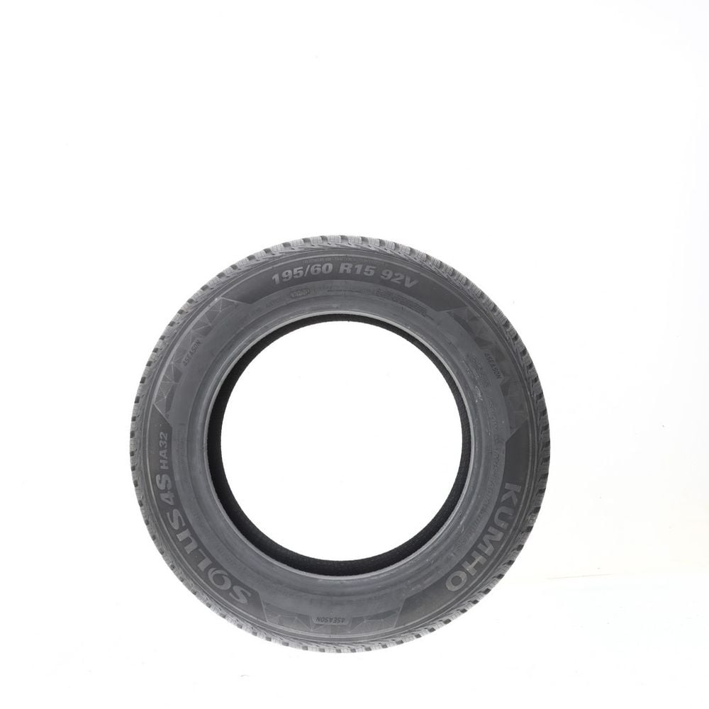 Set of (4) New 195/60R15 Kumho Solus 4S HA32 92V - Image 3