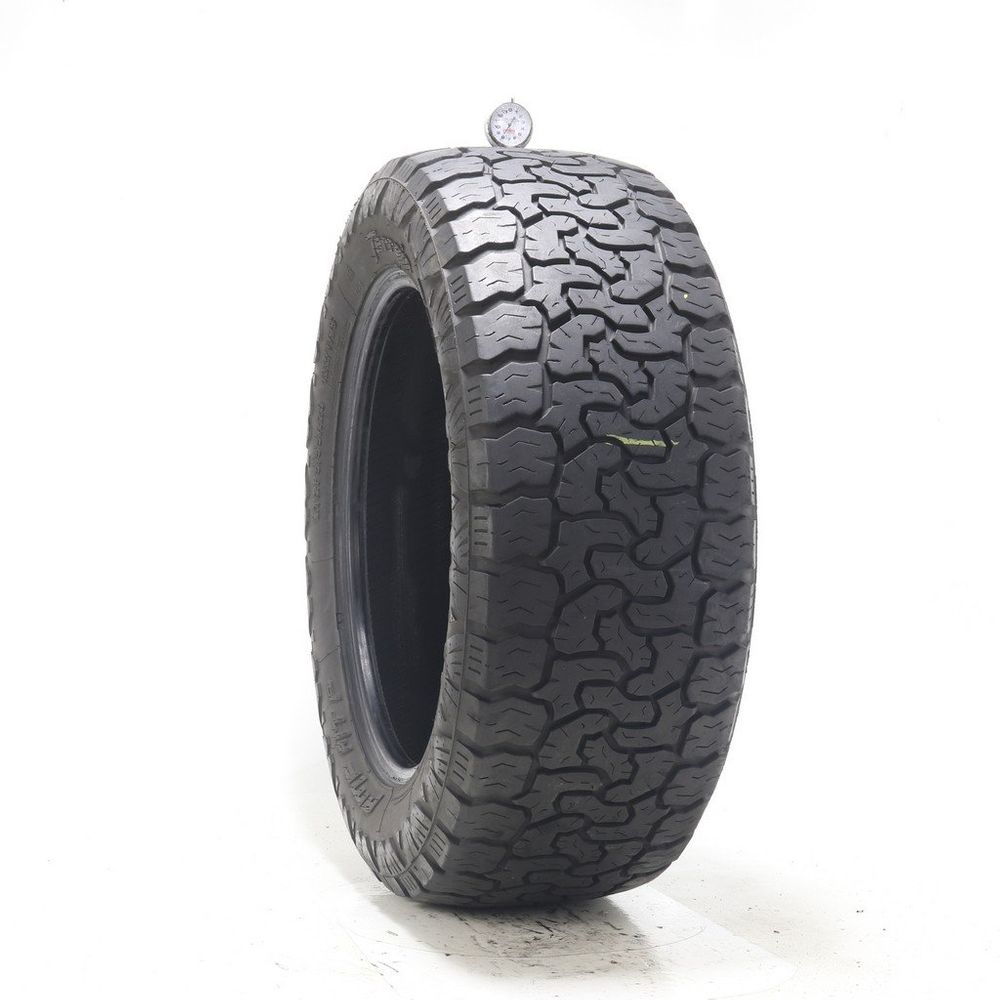 Set of (2) Used LT 285/55R20 AMP Terrain Pro A/T P 122/119S - 8-9/32 - Image 1