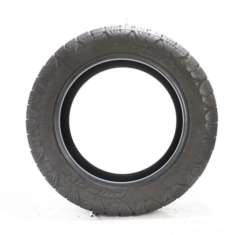 Set of (2) Used LT 285/55R20 AMP Terrain Pro A/T P 122/119S - 8-9/32 - Image 3