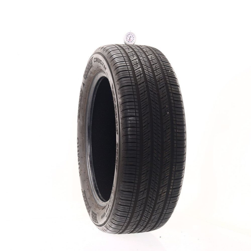 Set of (4) Used 235/55R19 Kumho Crugen HP71 EV K-Silent 101H - 7.5-8/32 - Image 1