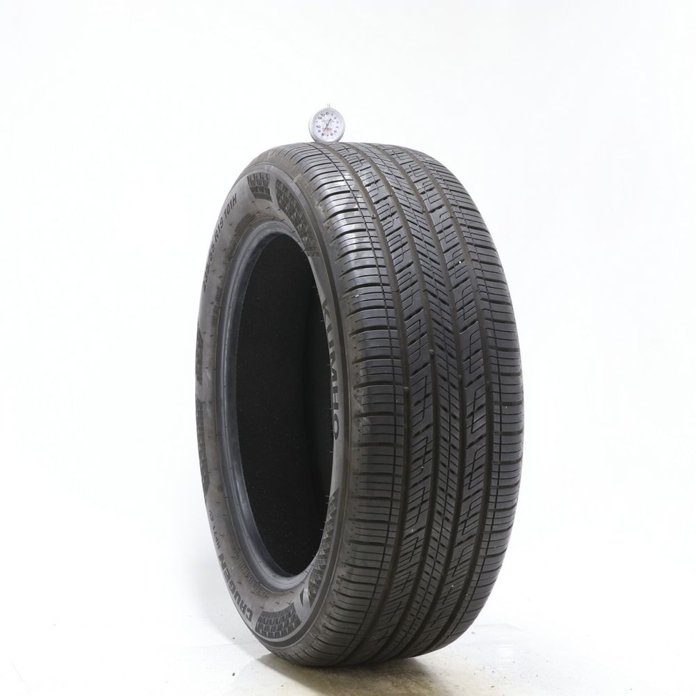 Set of (4) Used 235/55R19 Kumho Crugen HP71 EV K-Silent 101H - 7.5-8/32 - Image 4