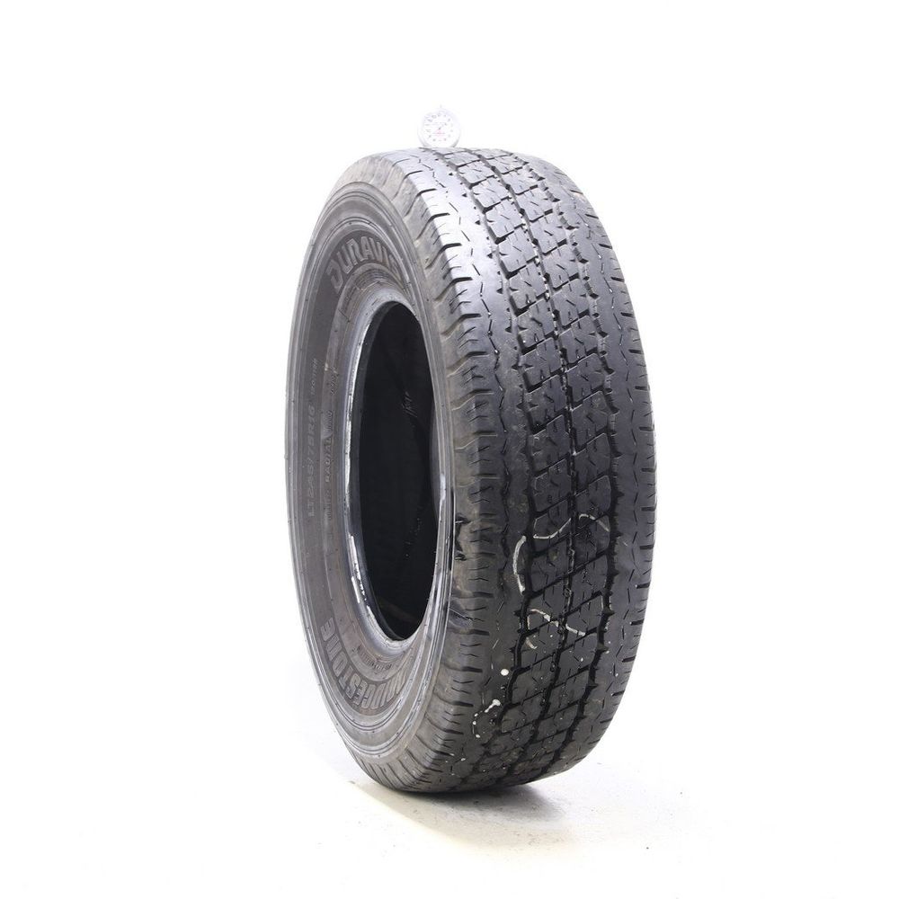 Set of (2) Used LT 245/75R16 Bridgestone Duravis R500 HD 120/116R E - 9-10/32 - Image 1