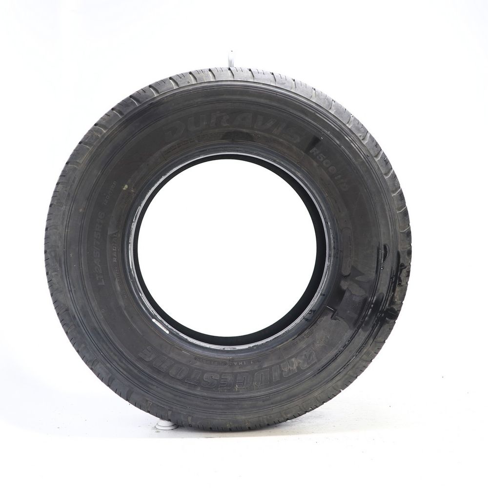 Set of (2) Used LT 245/75R16 Bridgestone Duravis R500 HD 120/116R E - 9-10/32 - Image 3