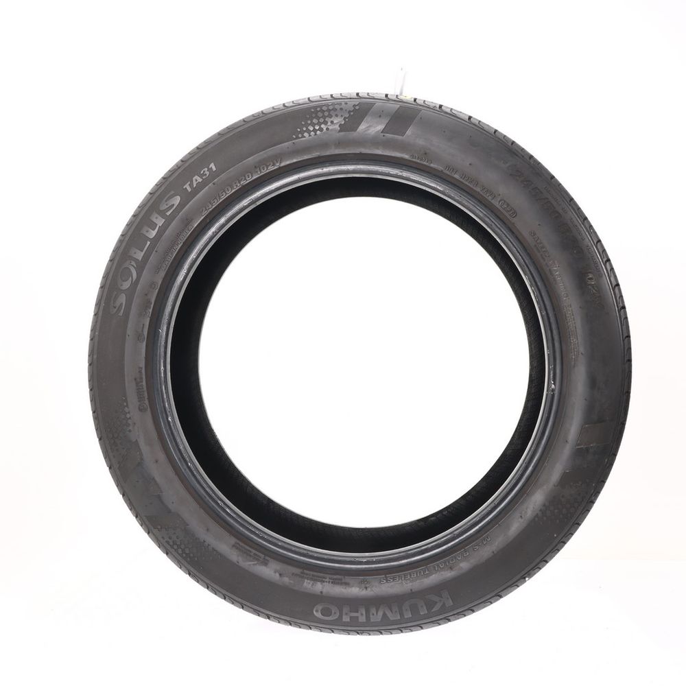 Set of (2) Used 245/50R20 Kumho Solus TA31 102V - 6.5-7/32 - Image 6
