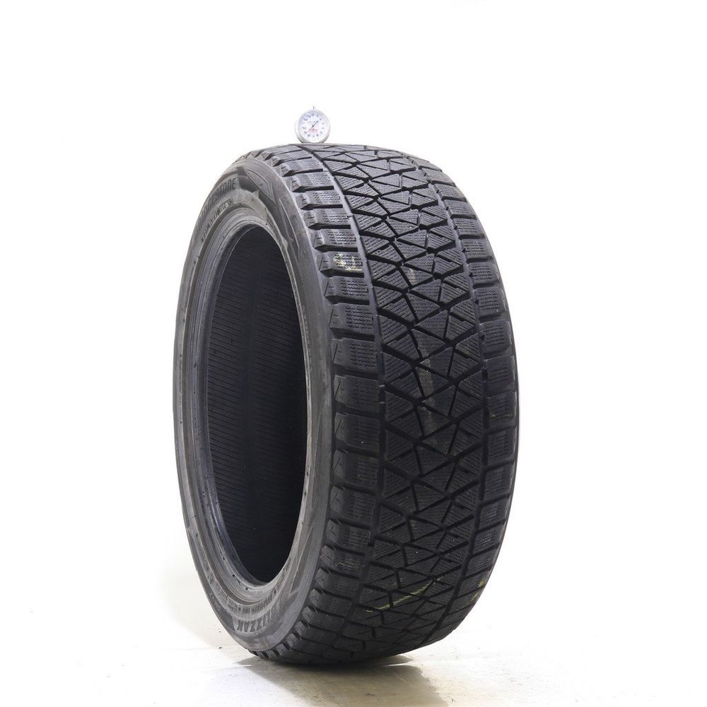 Set of (2) Used 275/45R20 Bridgestone Blizzak DM-V2 110T - 7.5-8.5/32 - Image 4